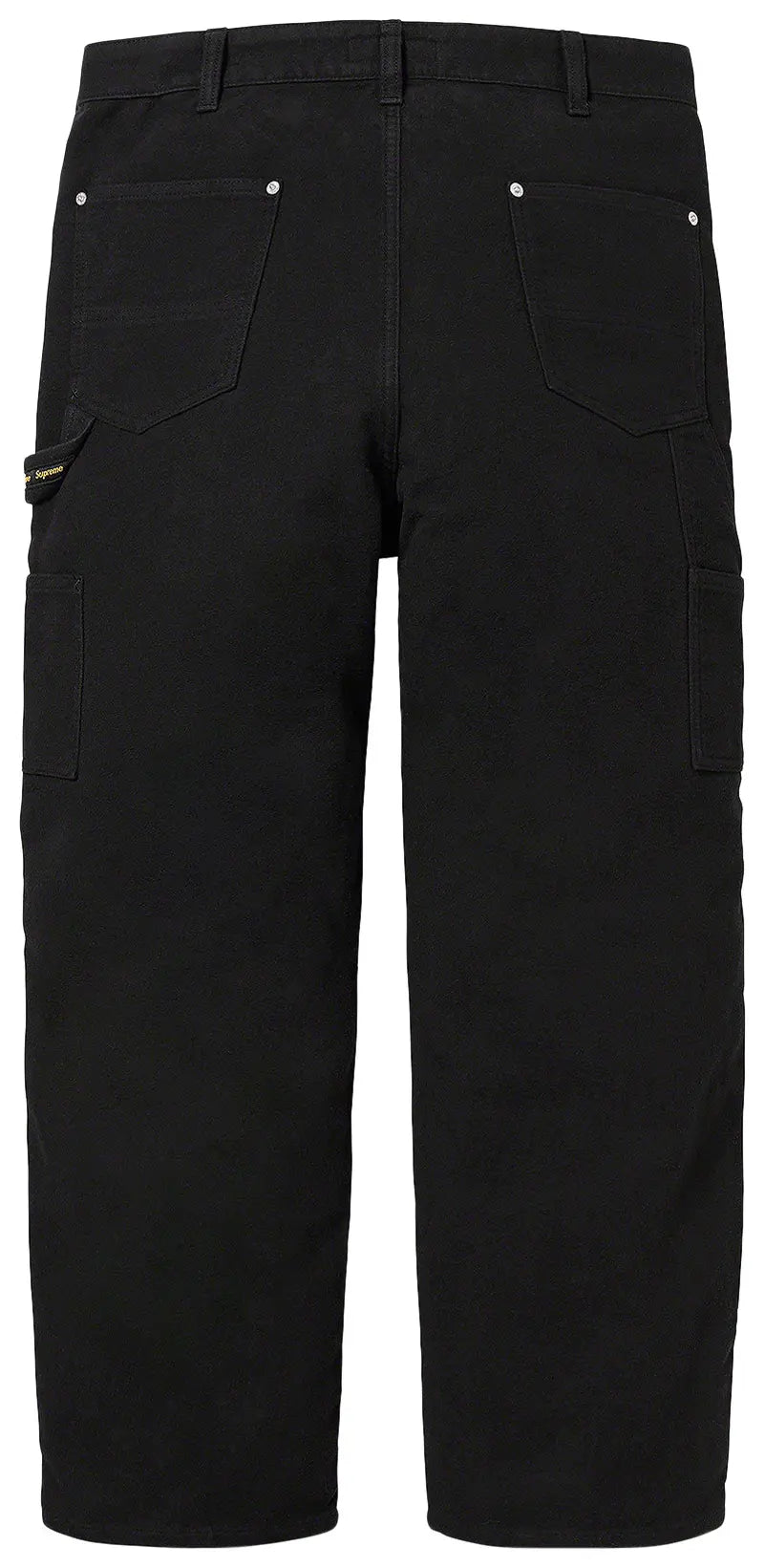 Supreme Moleskin Double Knee Painter Pant "Black"