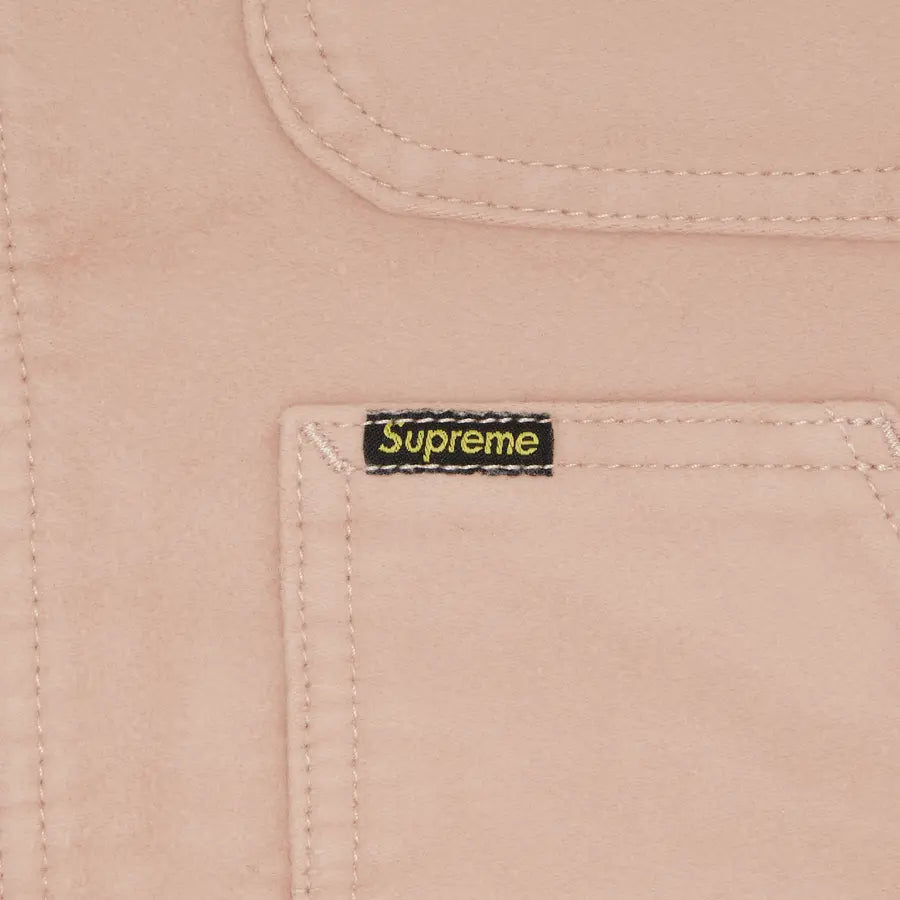 Supreme Moleskin Work Jacket "Dusty Pink"