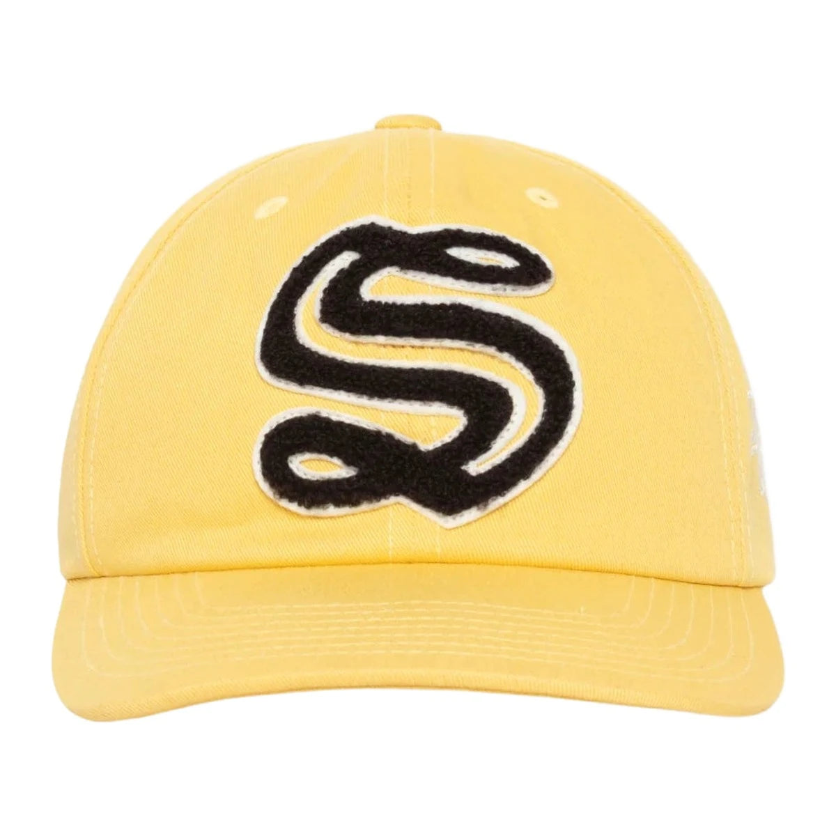 Stüssy Mid-Depth Chenille S Snapback "Yellow"