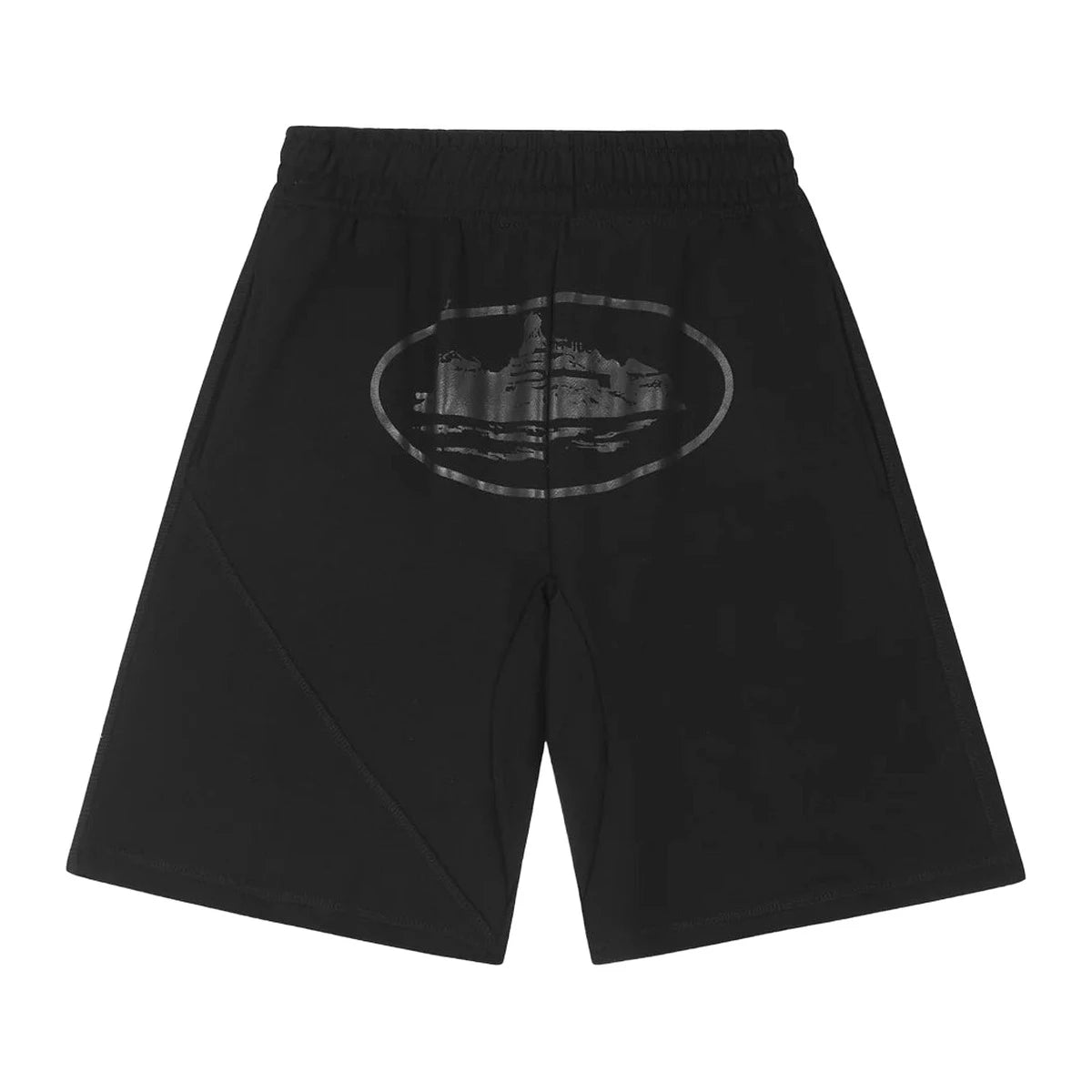 Corteiz Alcatraz Shorts "Triple Black"