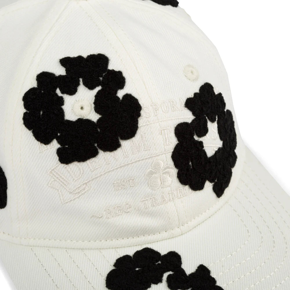 Denim Tears Denim Cotton Wreath Cap White