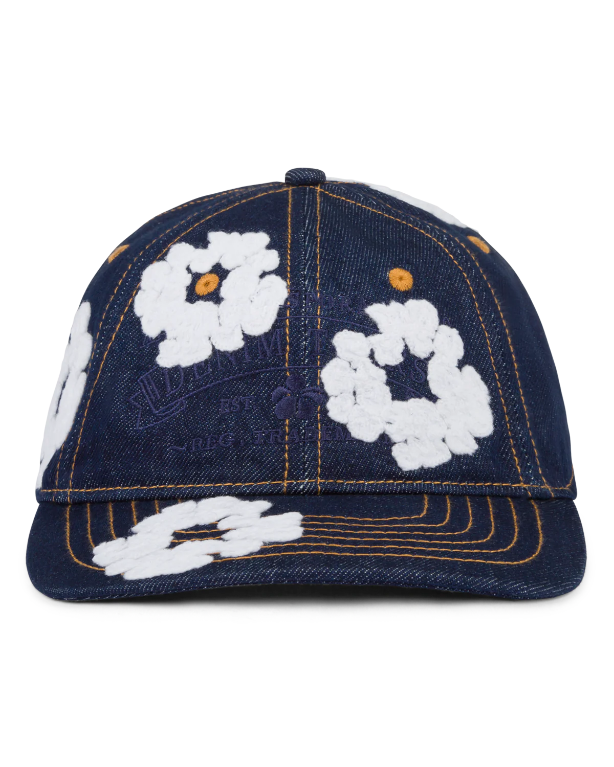 Denim Tears Denim Cotton Wreath Cap Washed Indigo