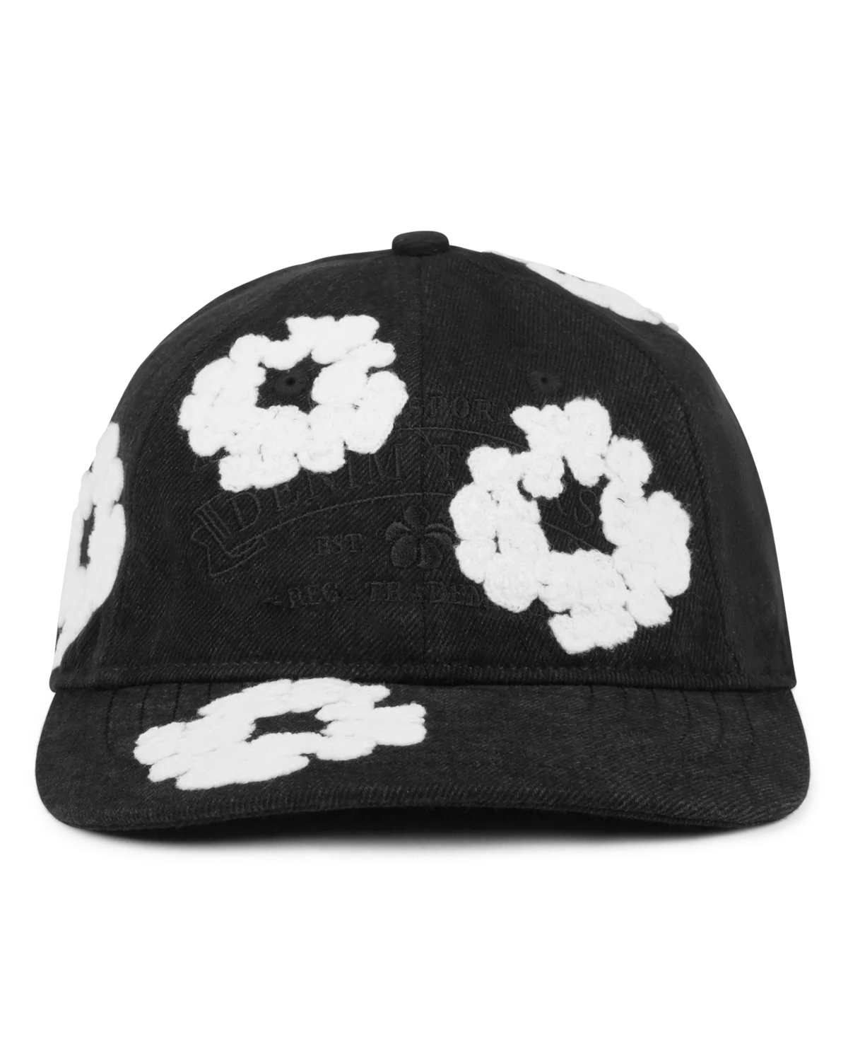 Denim Tears Denim Cotton Wreath Cap Black