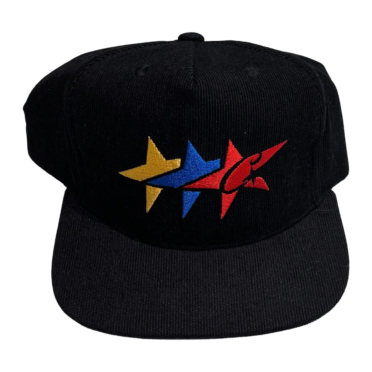 Corteiz C-Star Corduroy Trucker Hat "Black"