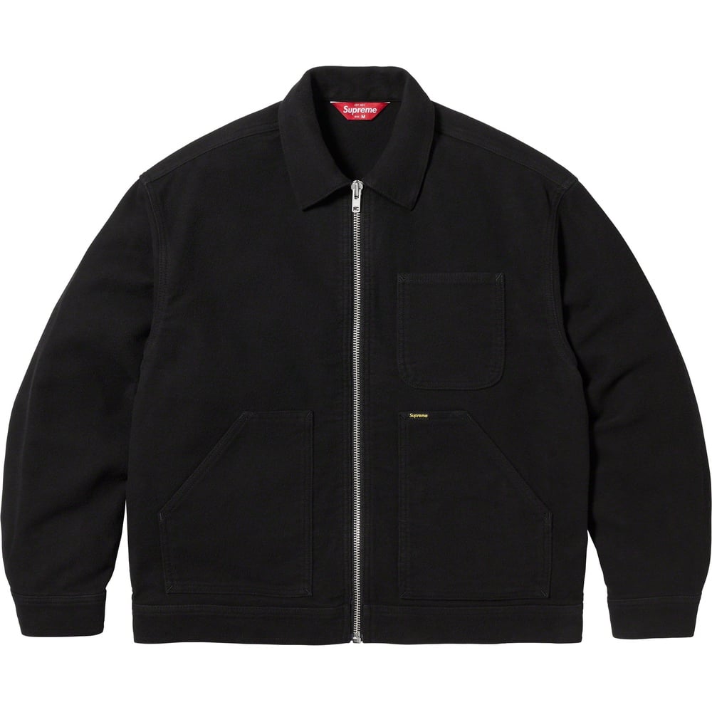 Supreme Moleskin Work Jacket "Black"