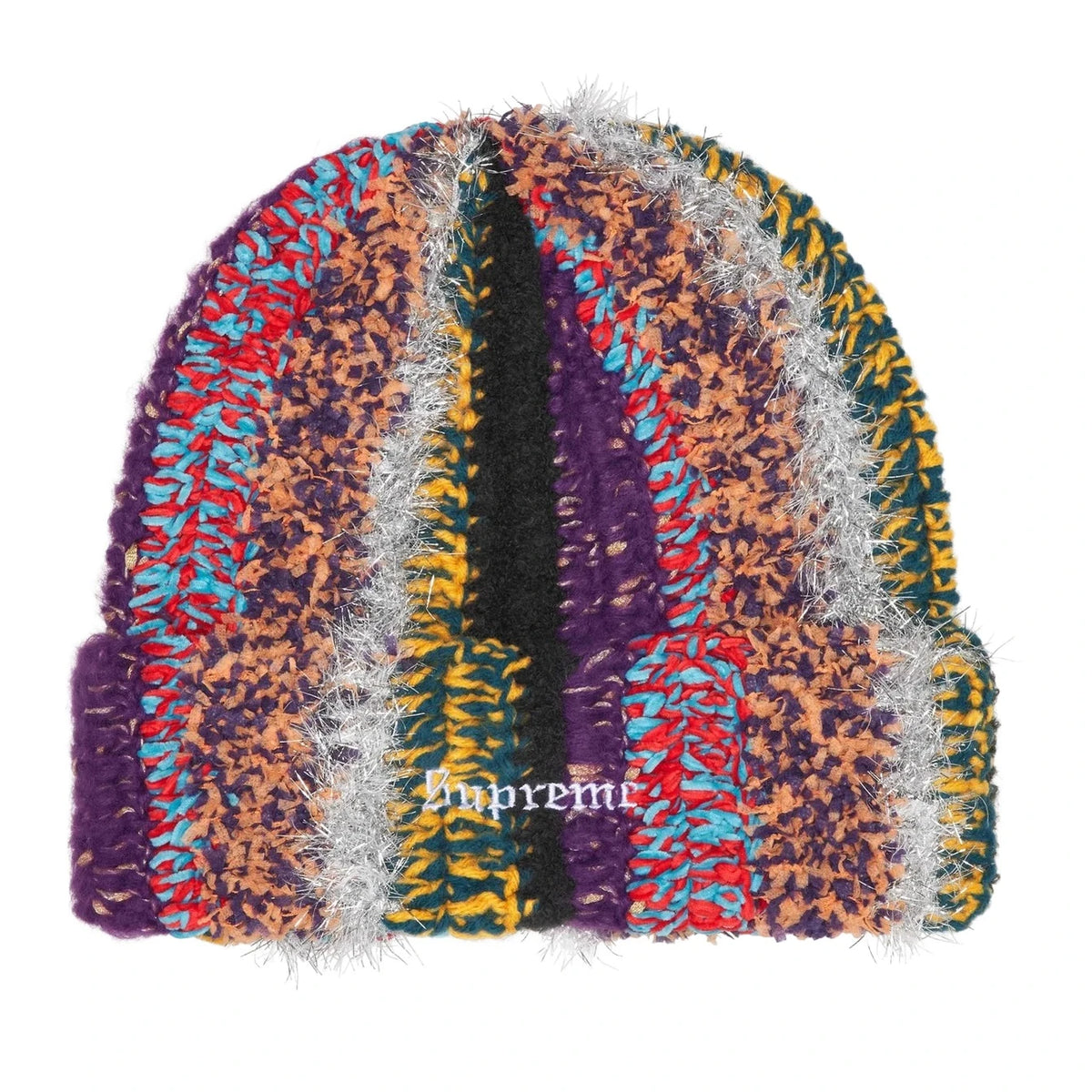 Supreme Tinsel Stripe Beanie ''Multicolor''