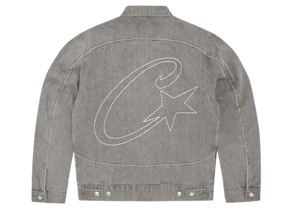 Corteiz C-Star Denim Trucker Jacket "Gray"
