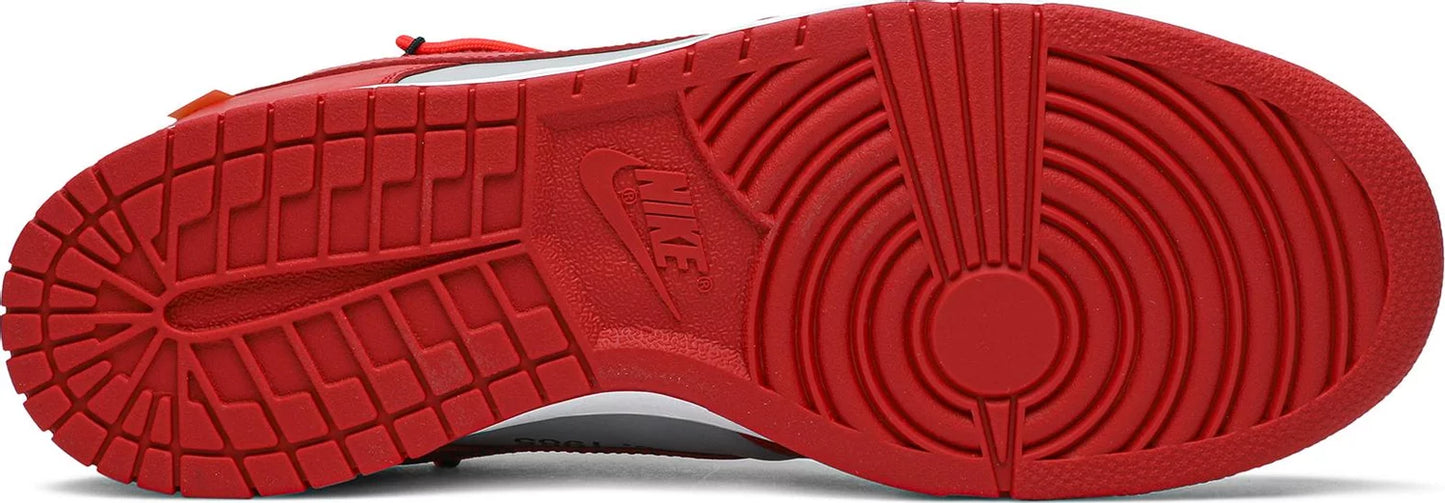 Off-White x Nike Dunk Low ''University Red''