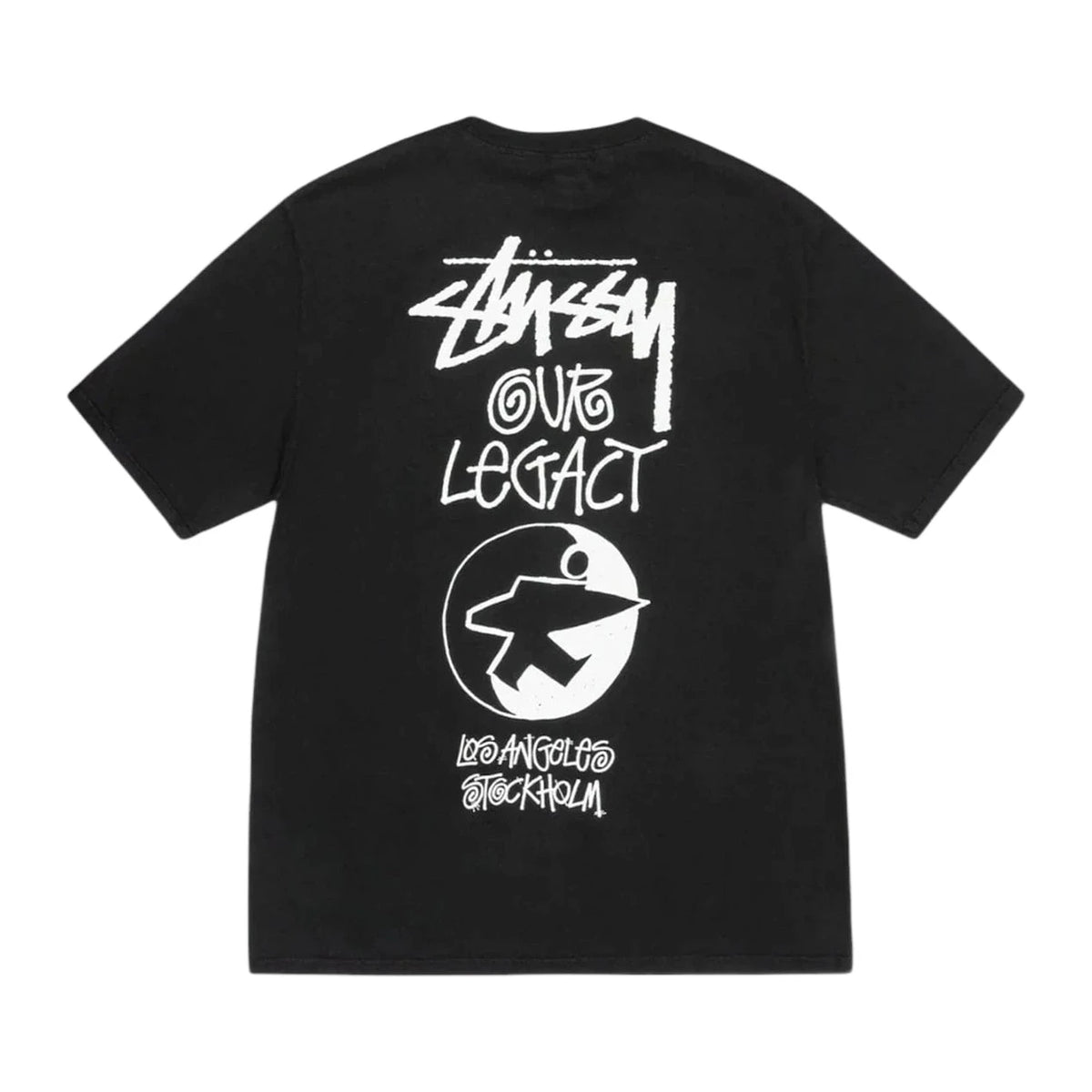 Stüssy Our Legacy Work Shop Surfman Tee "Black"