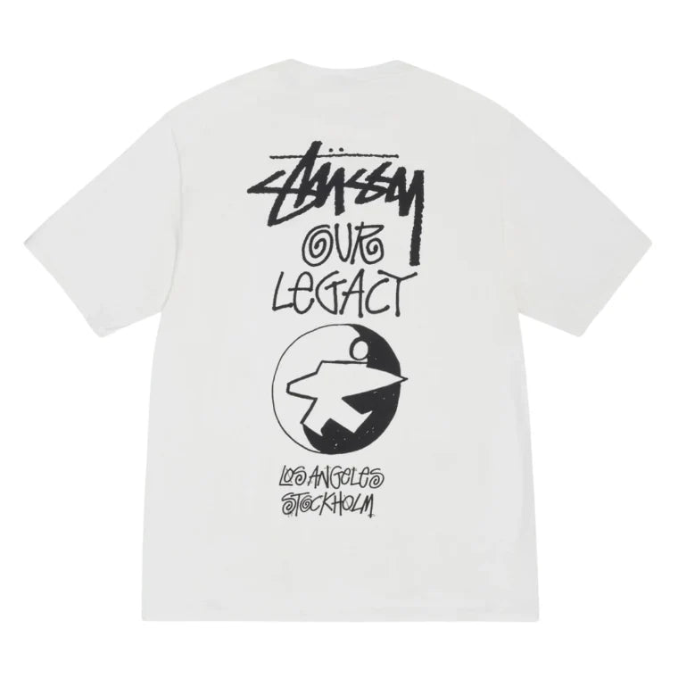 Stüssy Our Legacy Work Shop Surfman Tee "White"