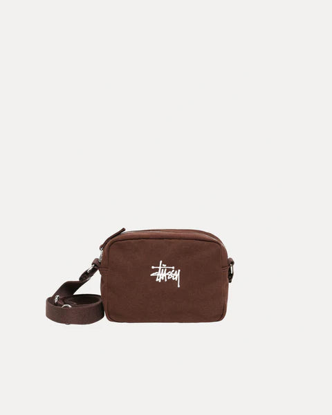 Stüssy Canvas Pouch Bag "Brown"
