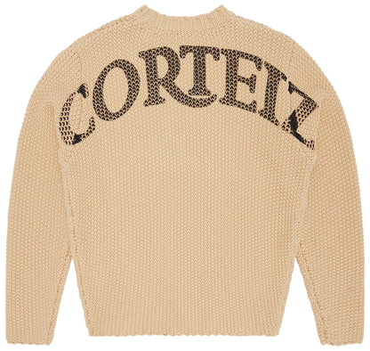 Corteiz Heavy Knit Royale Sweater 'Natural'