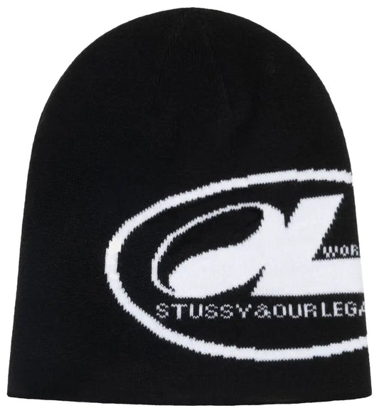 Stüssy Our Legacy Work Shop Oval Skullcap "Black"