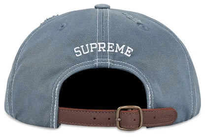 Supreme Distressed Script 6-Panel 'Slate'
