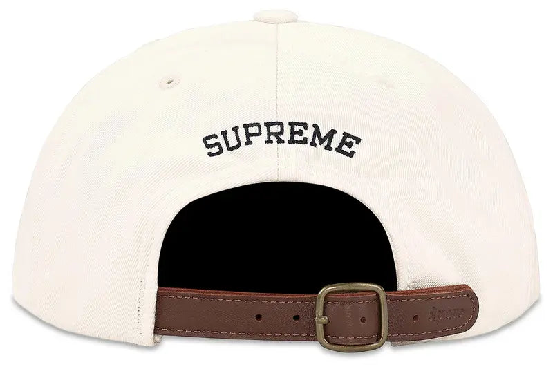 Supreme Distressed Script 6-Panel 'Stone'
