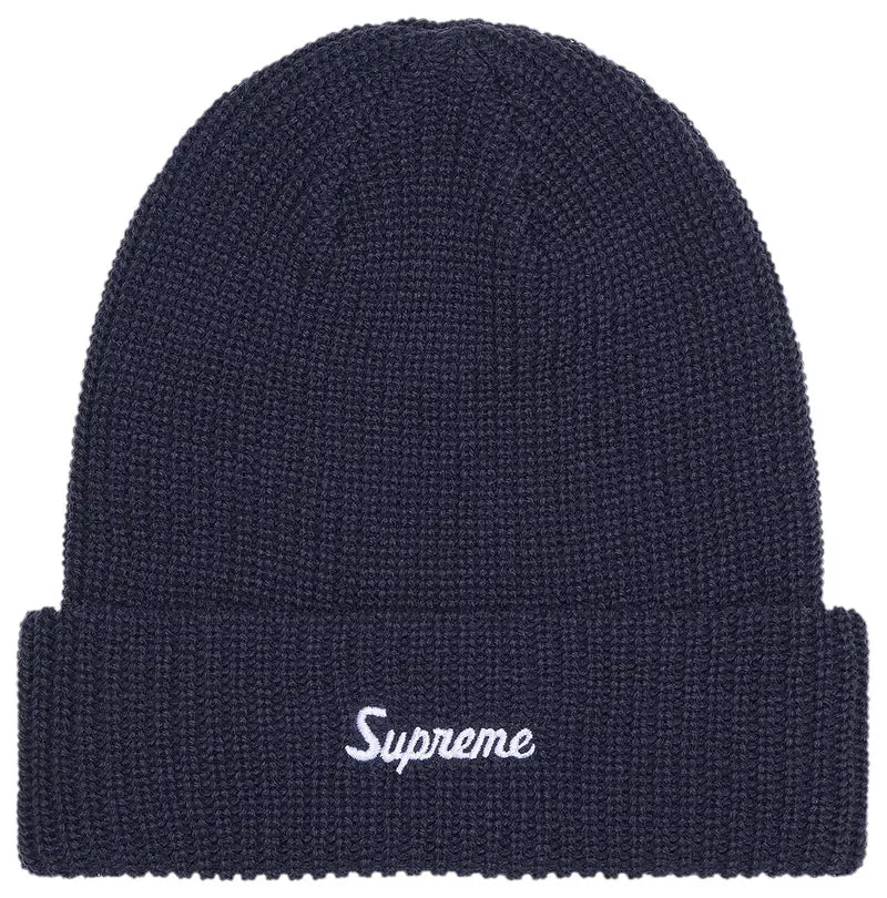 Supreme Loose Gauge Beanie 'Navy'