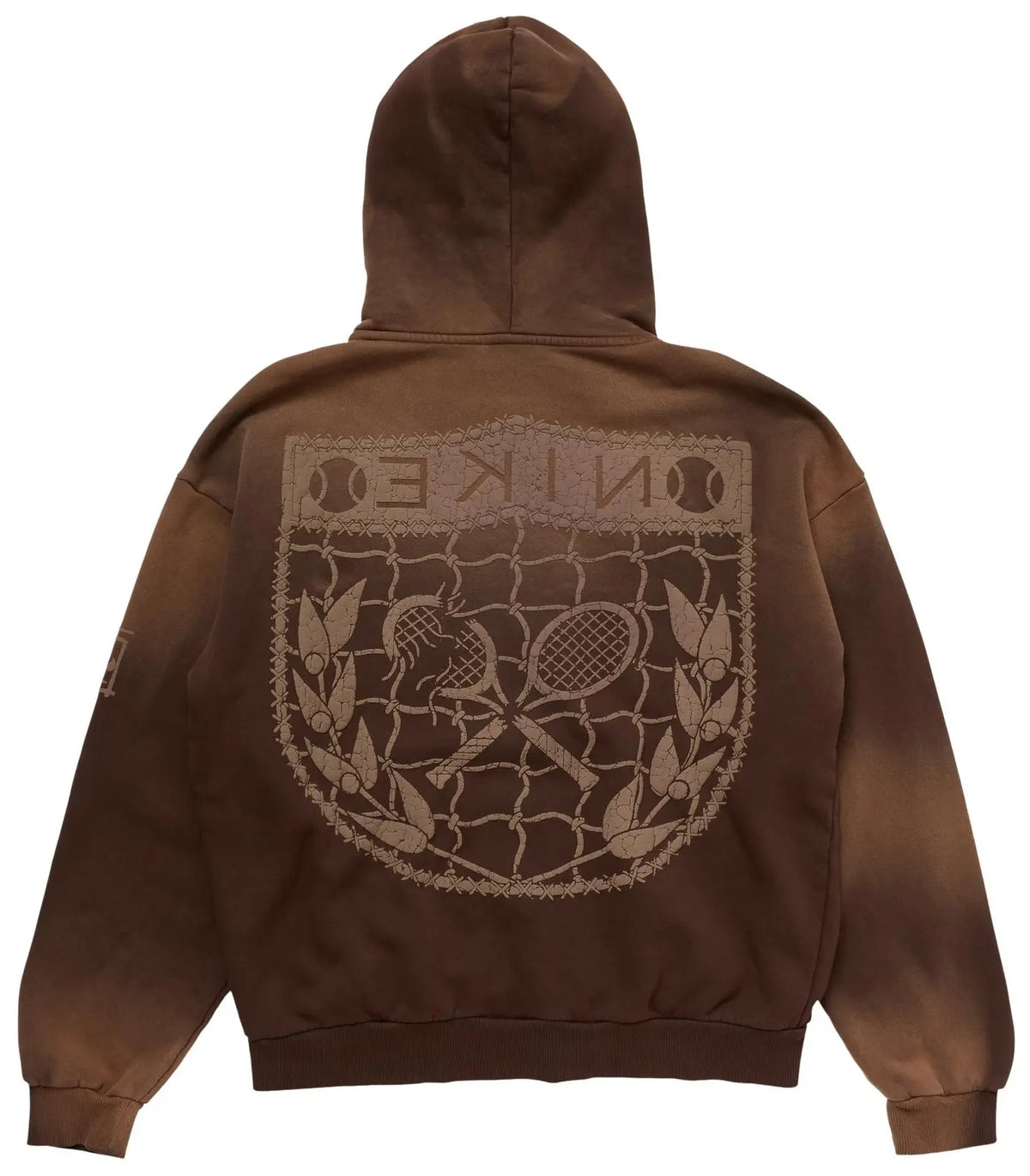 Cactus Jack by Travis Scott x Nike Cactus Court Varsity Zip Hoodie 'Brown'