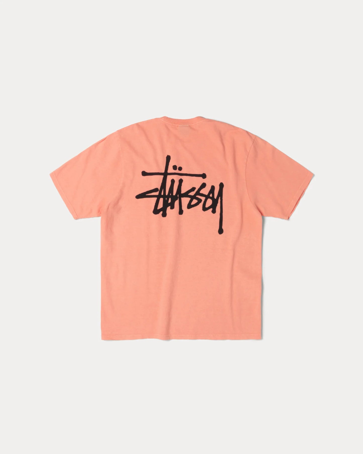 Stüssy Basic Tee Pigmented Dyed "Sherbert"