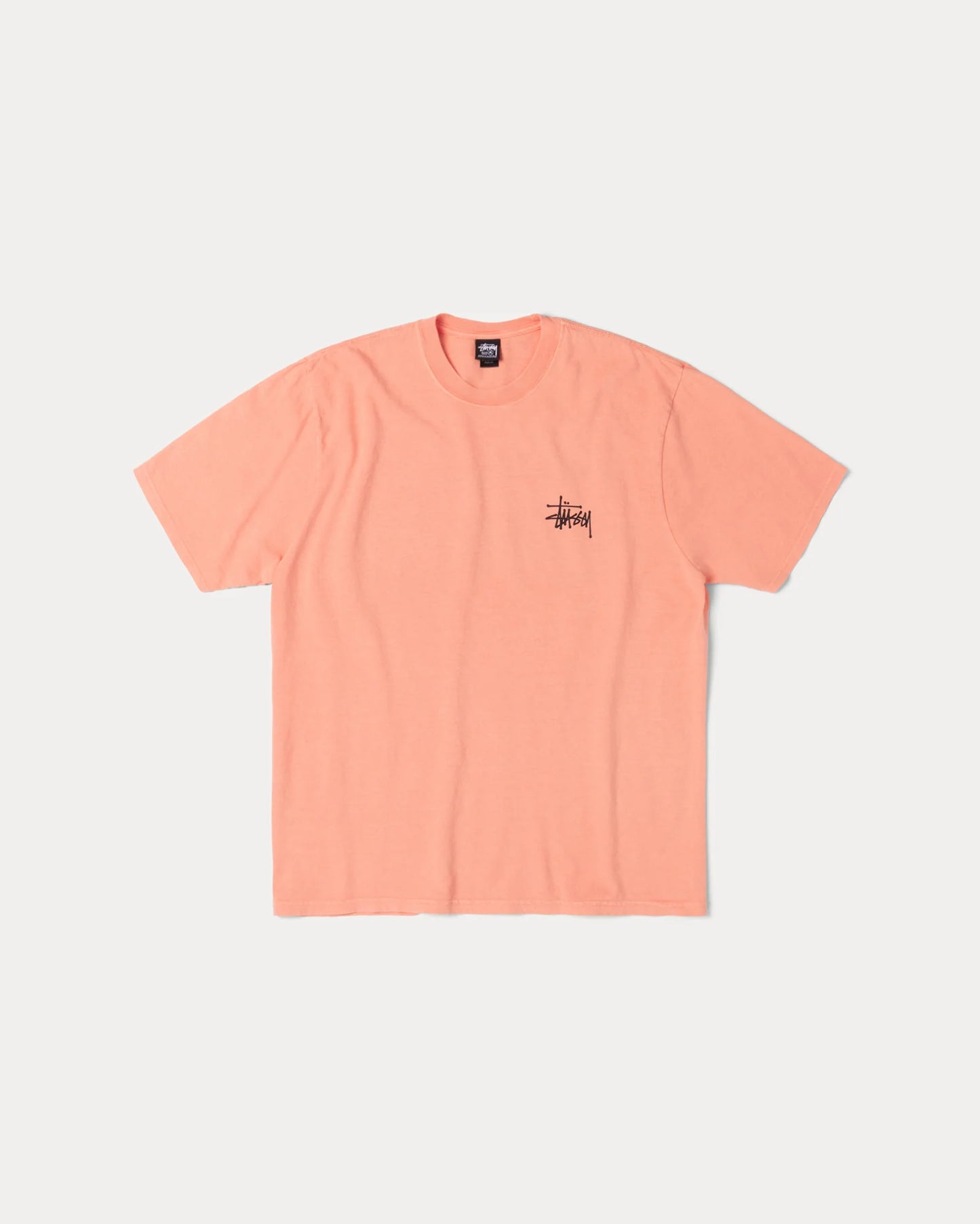 Stüssy Basic Tee Pigmented Dyed "Sherbert"
