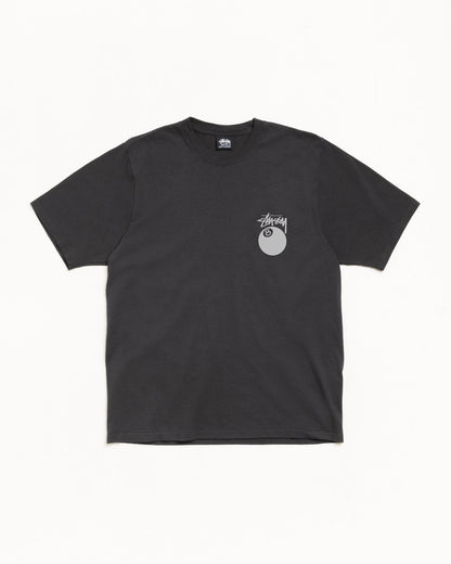 Stüssy 8 Ball Tee Pigment Dyed "Faded Black"