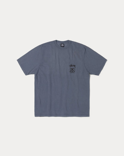 Stüssy Stock Link Tee Pigmented Dyed "Navy"