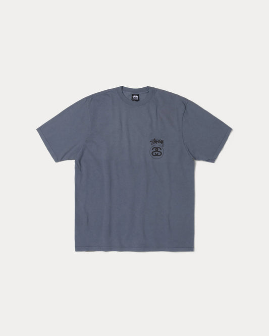Stüssy Stock Link Tee Pigmented Dyed "Navy"