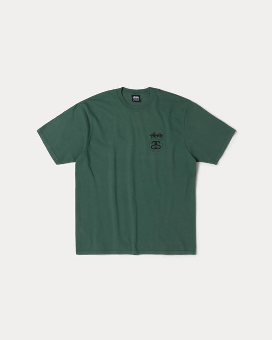 Stüssy Stock Link Tee Pigmented Dyed "Pine"