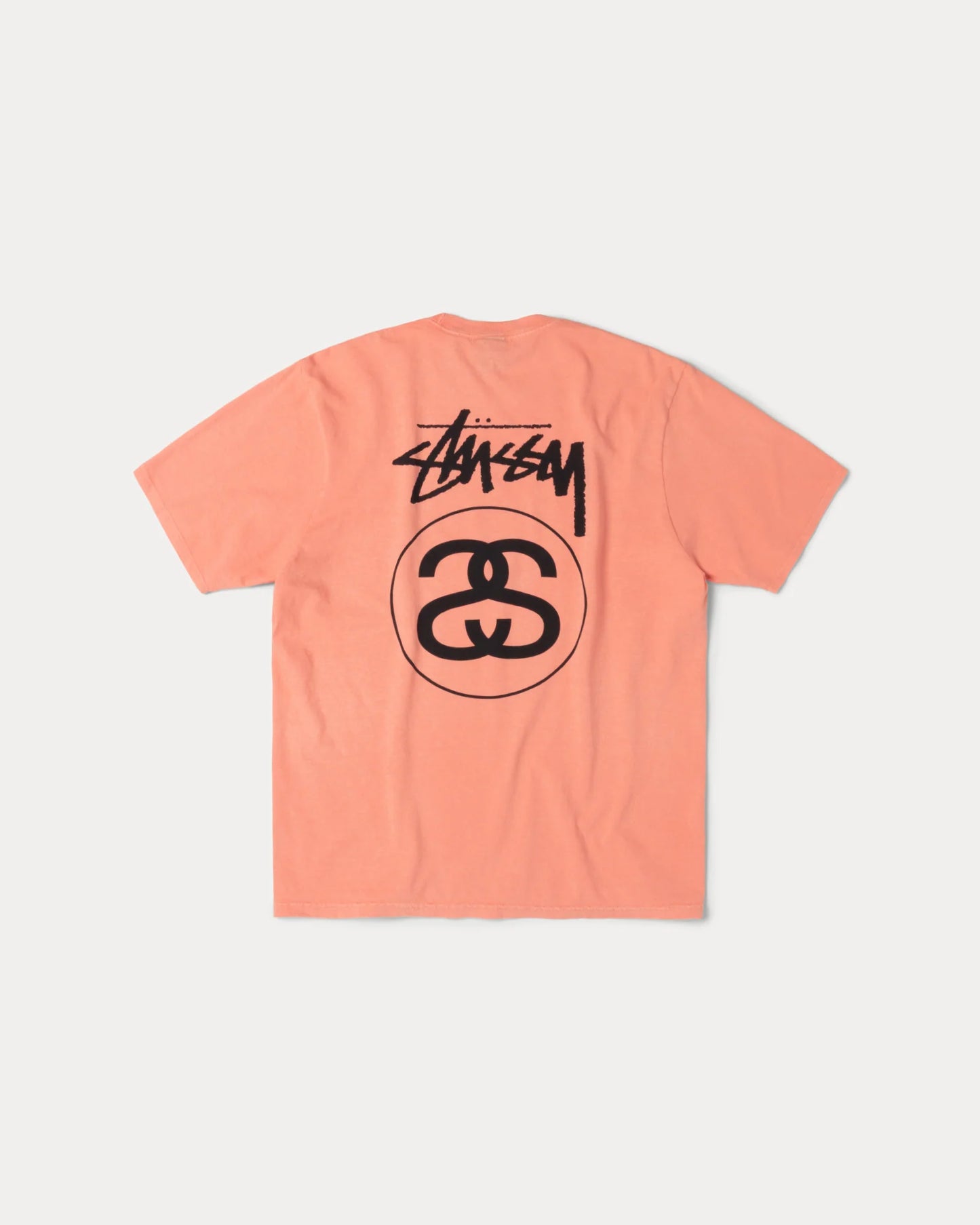 Stüssy Stock Link Tee Pigmented Dyed "Sherbert"