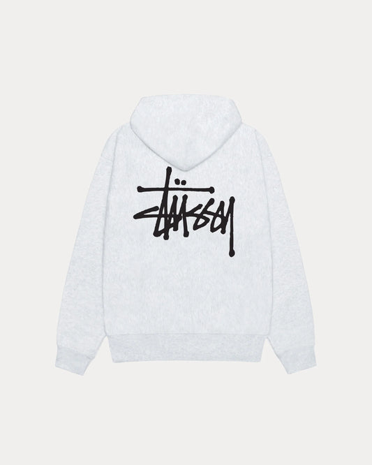 Stüssy Basic Hoodie ''Ash Heather''