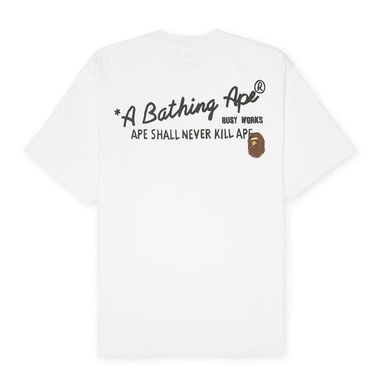 A Bathing Ape Hand Draw Tee
