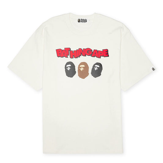 A Bathing Ape Triple Ape Head Tee
