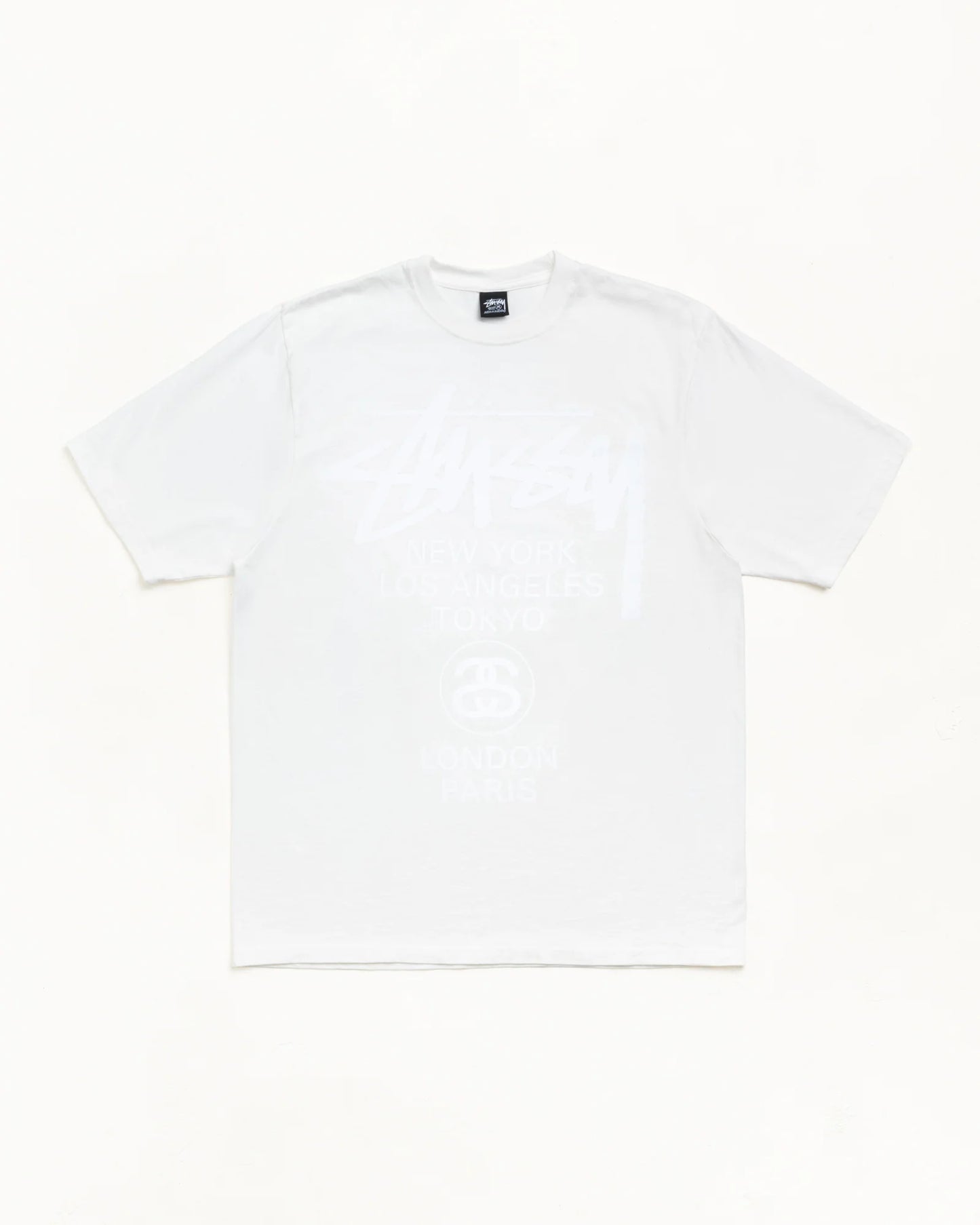 Stüssy World Tour Tee Pigment Dyed "Natural"