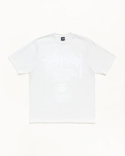 Stüssy World Tour Tee Pigment Dyed "Natural"