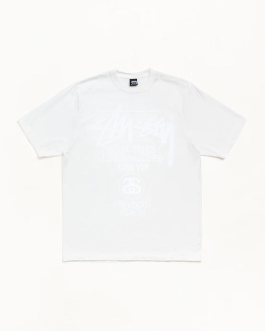 Stüssy World Tour Tee Pigment Dyed "Natural"