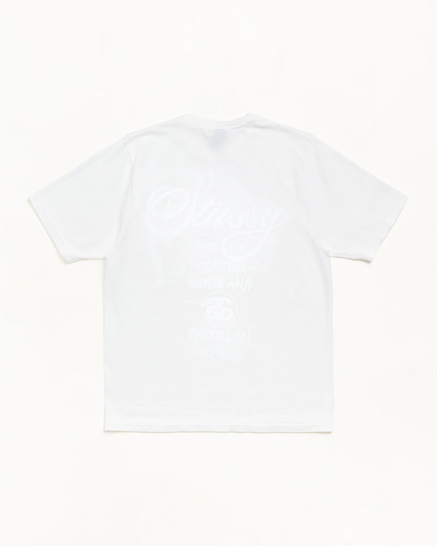 Stüssy World Tour Tee Pigment Dyed "Natural"