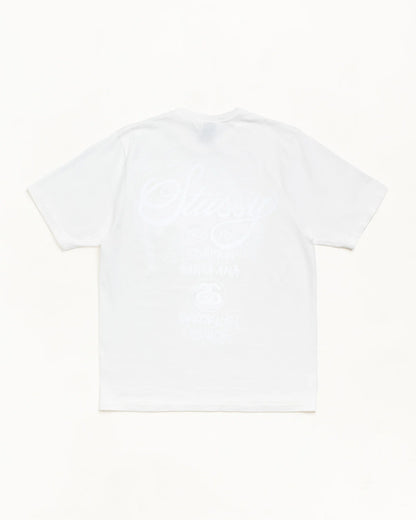 Stüssy World Tour Tee Pigment Dyed "Natural"