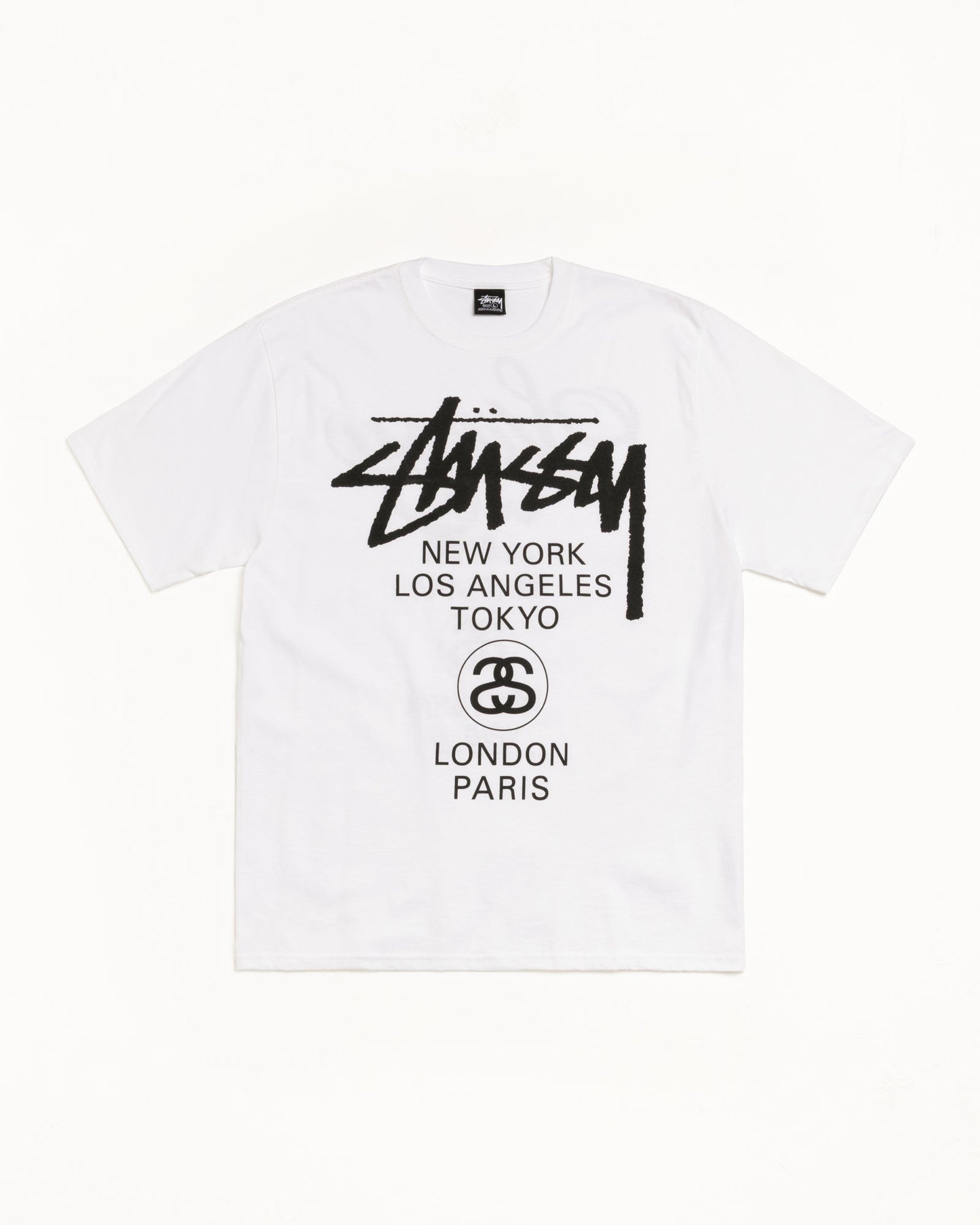 Stüssy World Tour Tee "White"