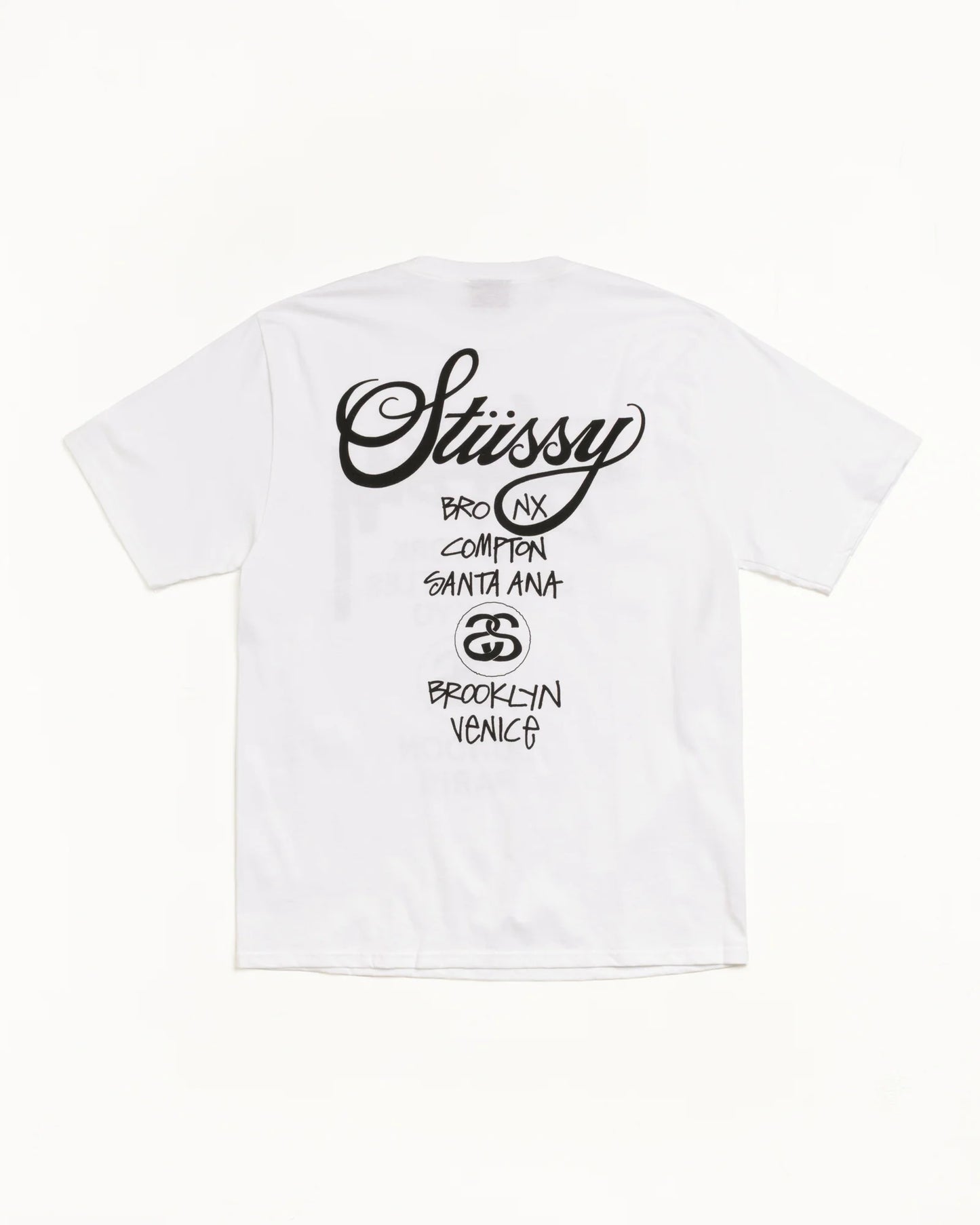 Stüssy World Tour Tee "White"