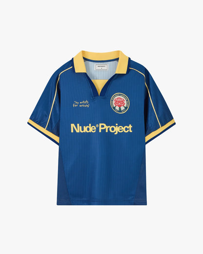 Nude Project: Basic Football Tee Navy