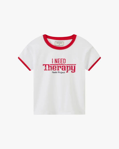 Nude Project: Therapy Tee White