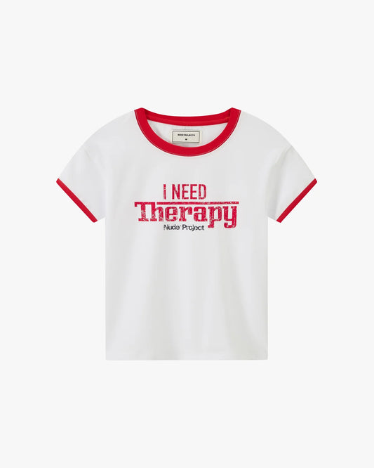 Nude Project: Therapy Tee White