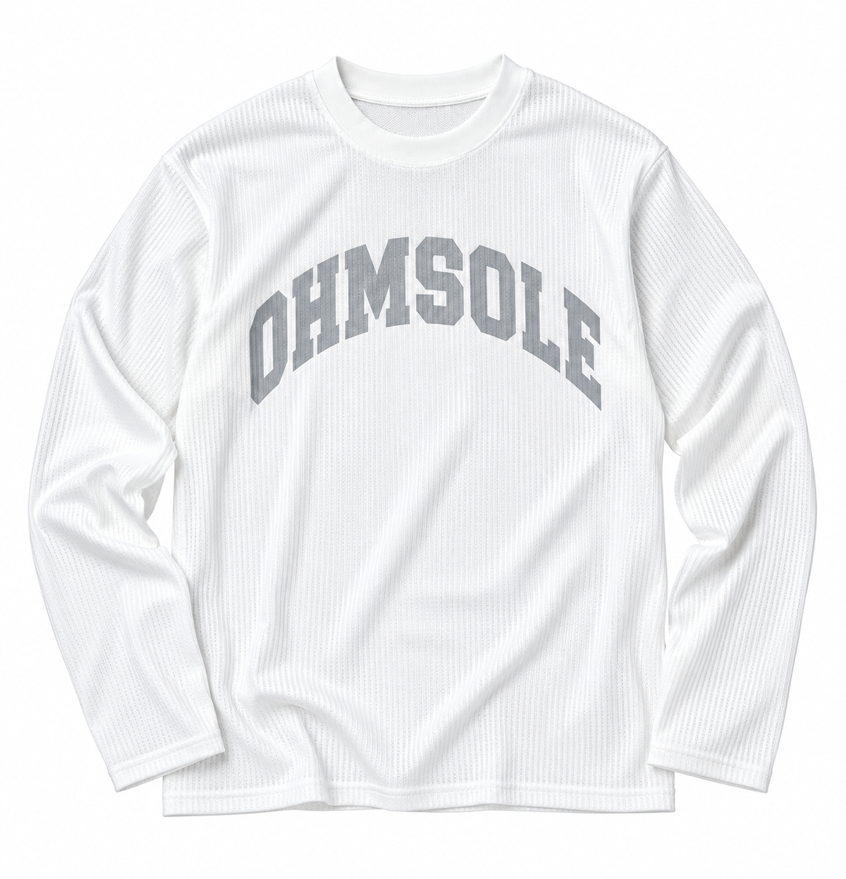 Ohmsole Waffle Longsleeve "white"