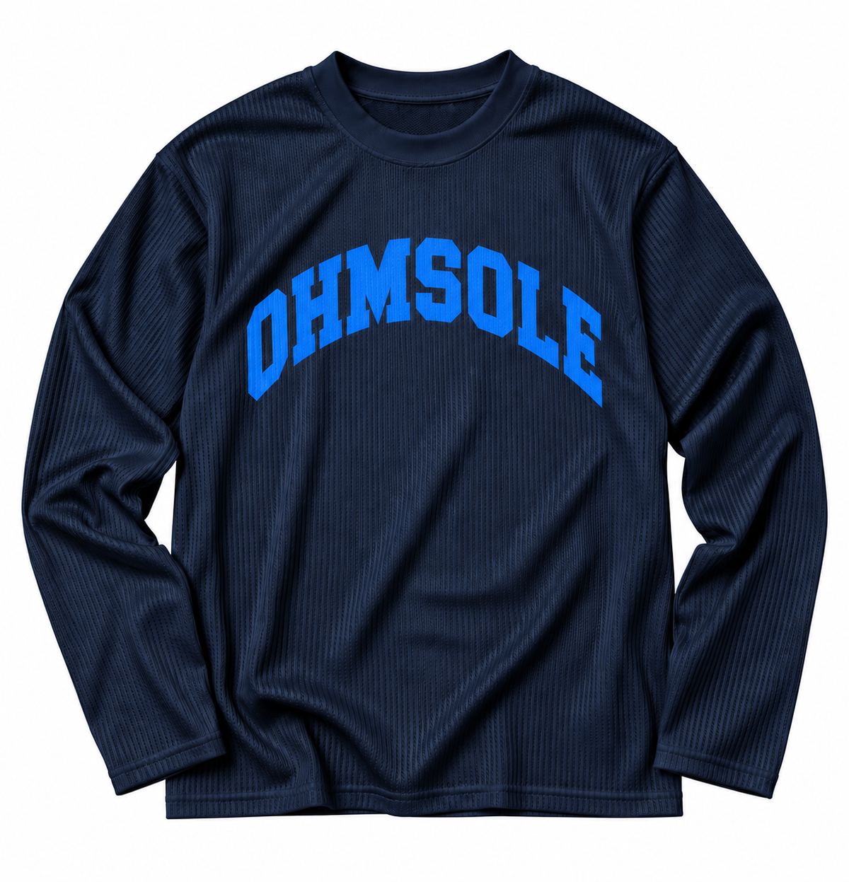 Ohmsole Waffle Longsleeve "navy"