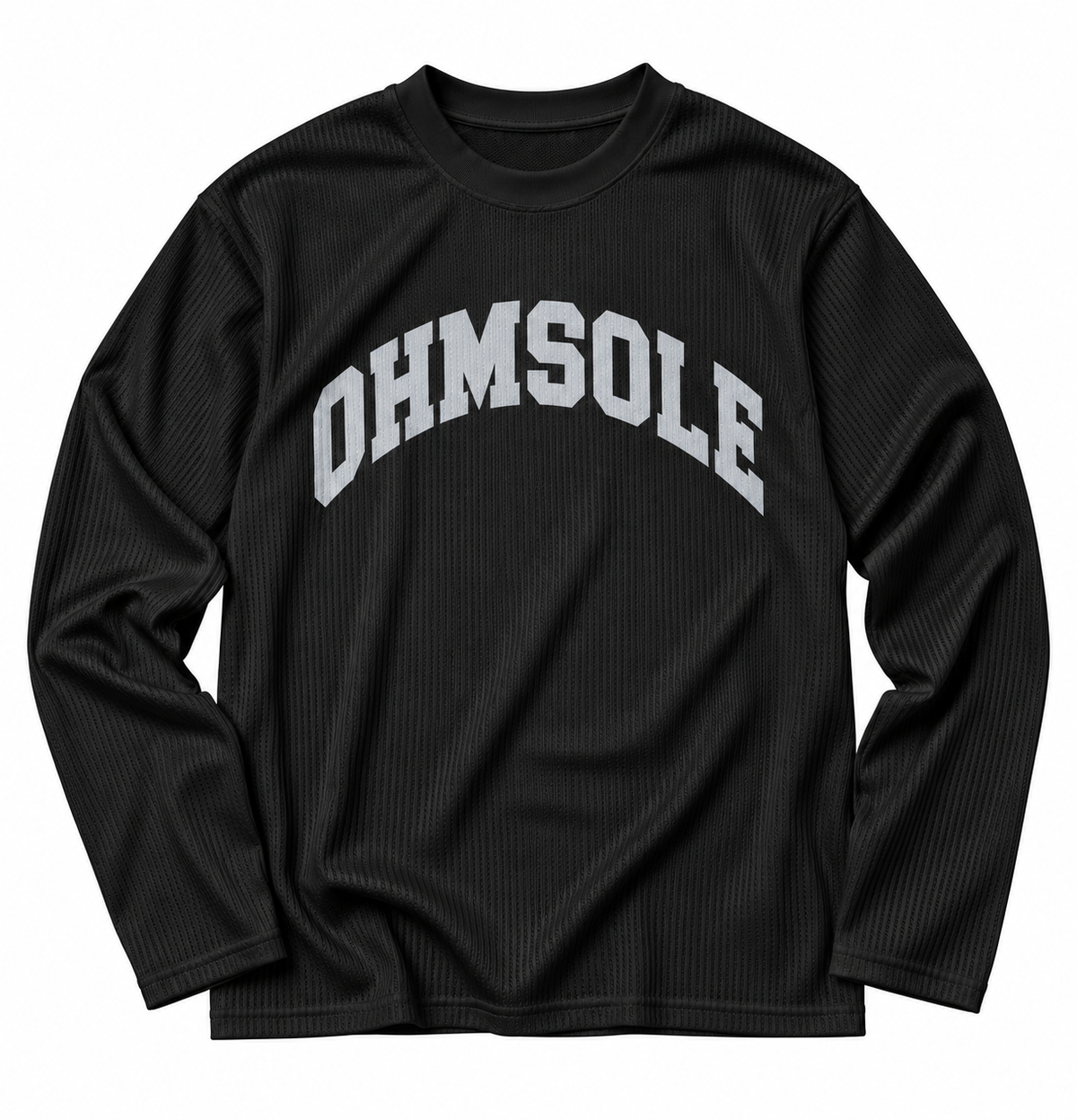 Ohmsole Waffle Longsleeve "black"