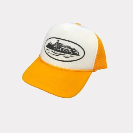Corteiz Alcatraz Trucker Cap "Yellow"