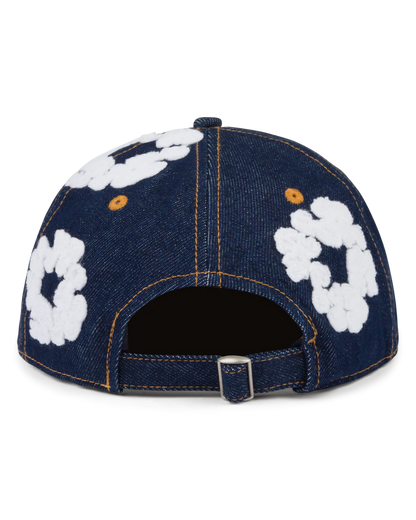 Denim Tears Denim Cotton Wreath Cap Washed Indigo