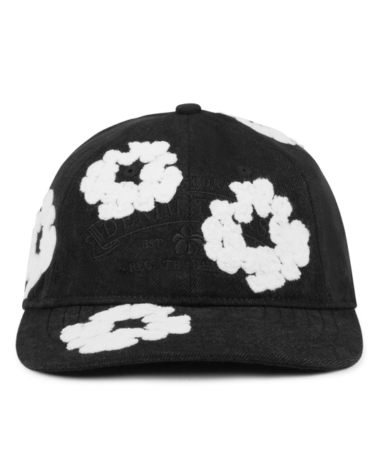 Denim Tears Denim Cotton Wreath Cap Black