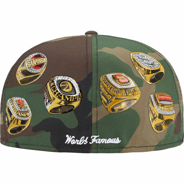 Supreme Rings Box Logo New Era® ''Woodland Camo''