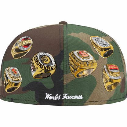 Supreme Rings Box Logo New Era® ''Woodland Camo''