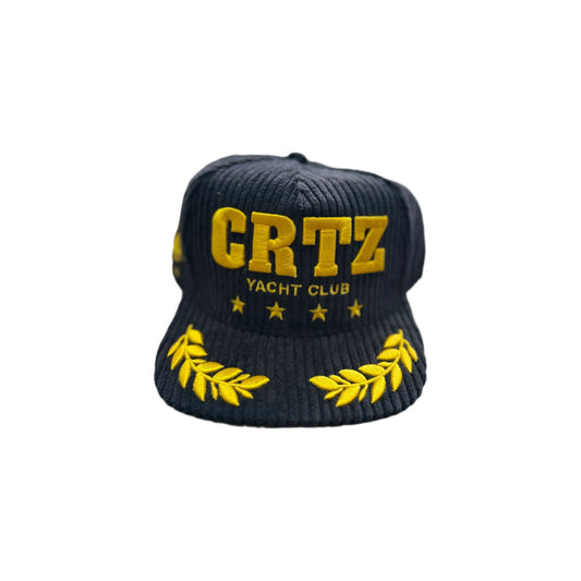 Corteiz Soho Yacht Club Crtz Cap "Black"